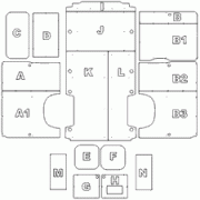 Peugeot Boxer L3H2 – LWB Van Ply Lining Kit