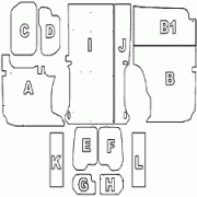 Ford Connect LWB Van Ply Lining Kit