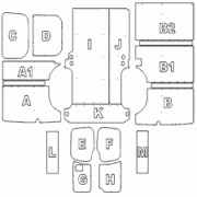 Volkswagen Crafter SWB Van Ply Lining Kit