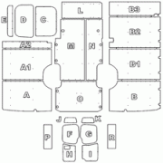 Volkswagen Crafter LWB Van Ply Lining Kit