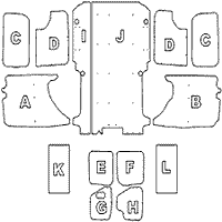 Citroen Dispatch L1H1 – SWB Van Ply Lining Kit – Feb 2007 – 2015