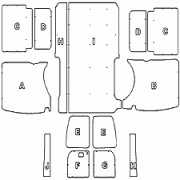 Citroen Dispatch Van Ply Lining Kit – Pre Feb 2007