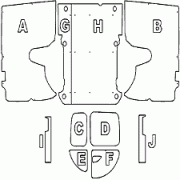 Fiat Doblo L1 Van Ply Lining Kit