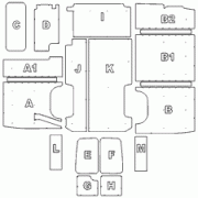 LDV Maxus LWB Van Ply Lining Kit