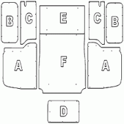 Suzuki Carry Van Ply Lining Kit