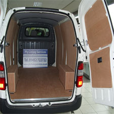 Toyota Hiace LWB Van Ply Lining Kit