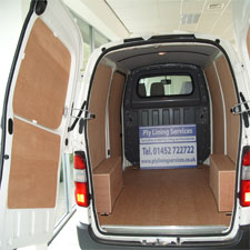 Toyota Hiace SWB Van Ply Lining Kit