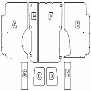 Vauxhall Combo L1 Van Ply Lining Kit