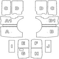 Mercedes Vito LWB Van Ply Lining Kit (No Floor Included)