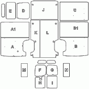 Vauxhall Movano LWB Van Ply Lining Kit