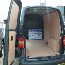 Volkswagen T5 Transporter LWB Van Ply Lining Kit