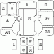 Volkswagen T5 Transporter LWB Van Ply Lining Kit